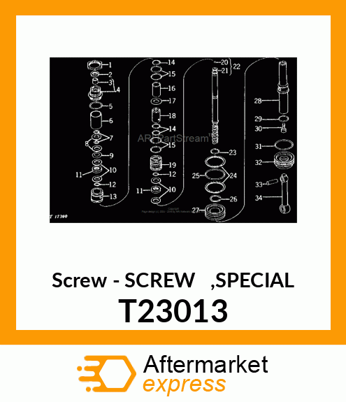 Screw T23013