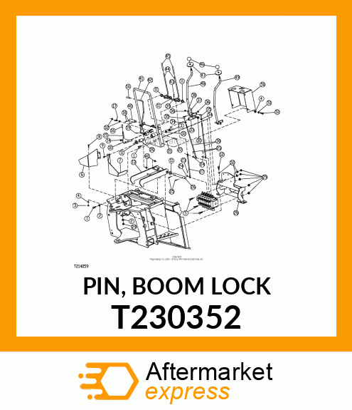 PIN, BOOM LOCK T230352