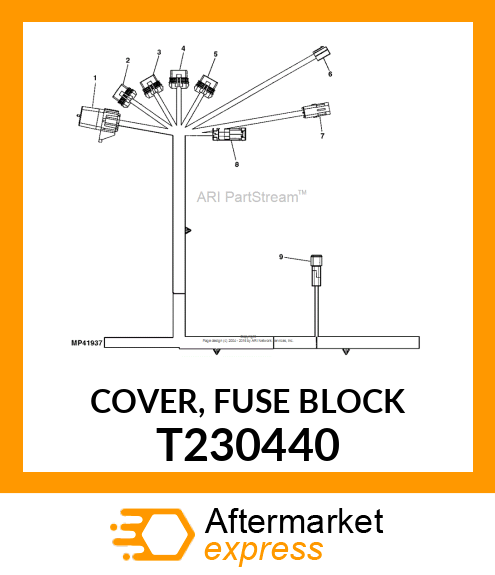 COVER, FUSE BLOCK T230440