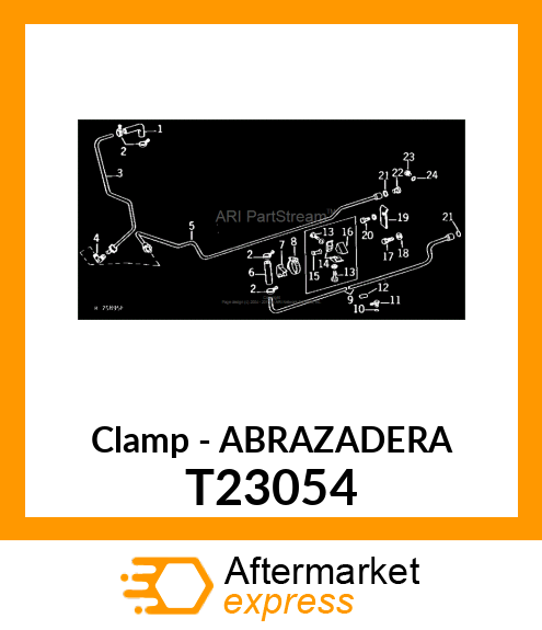 Clamp - ABRAZADERA T23054