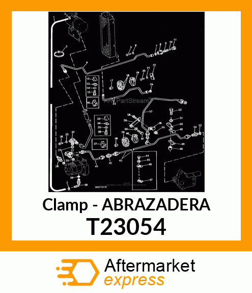 Clamp - ABRAZADERA T23054