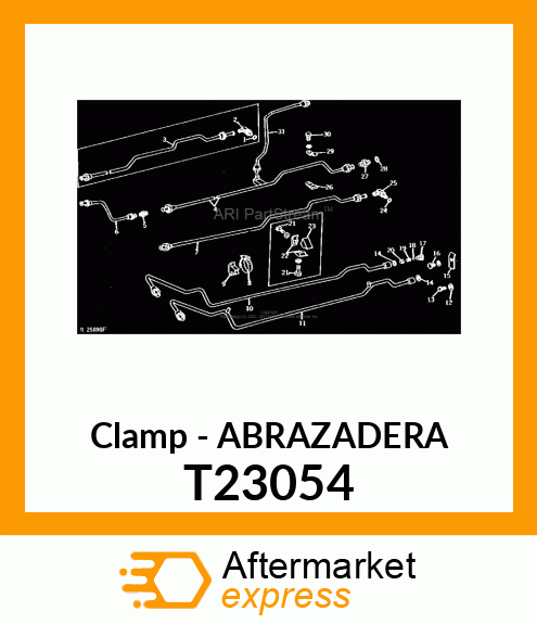 Clamp - ABRAZADERA T23054