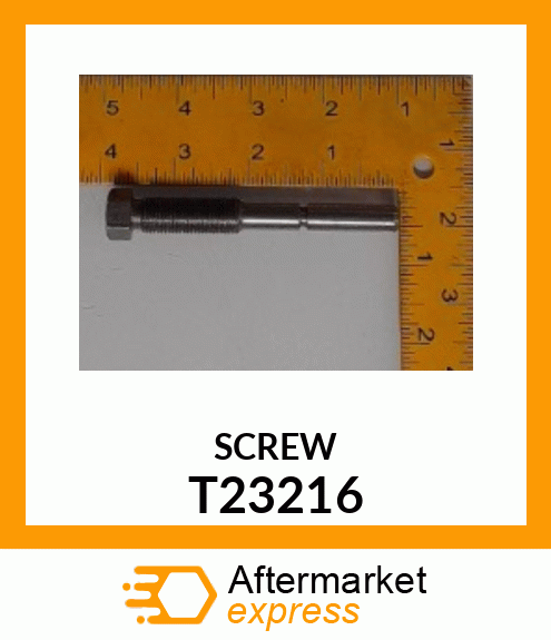 SCREW,LOAD CONTROL ARM NEGATIVE T23216