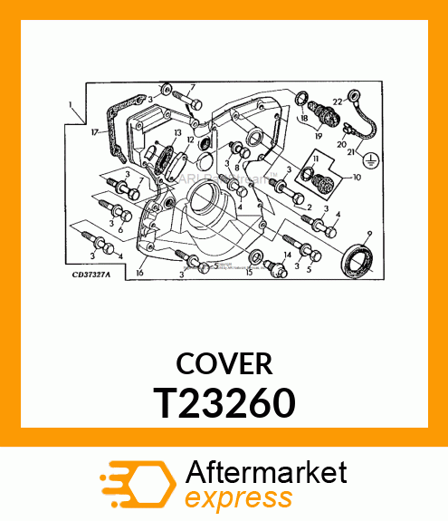 COVER,OIL FILLER OPENING, T23260