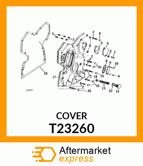 COVER,OIL FILLER OPENING, T23260