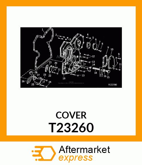 COVER,OIL FILLER OPENING, T23260