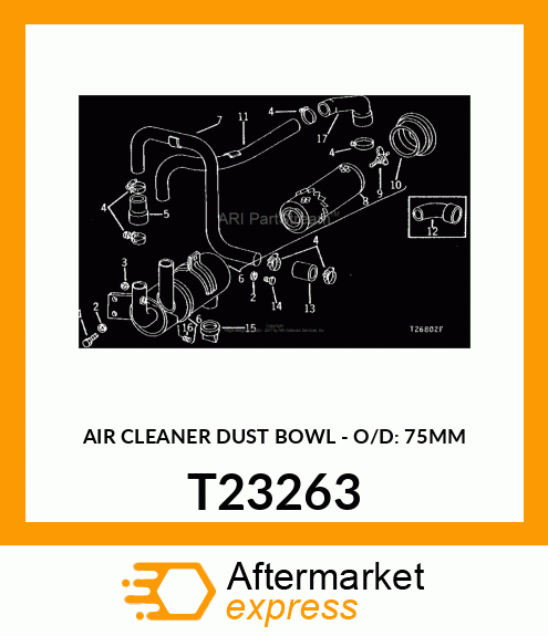 VALVE, UNLOADER T23263