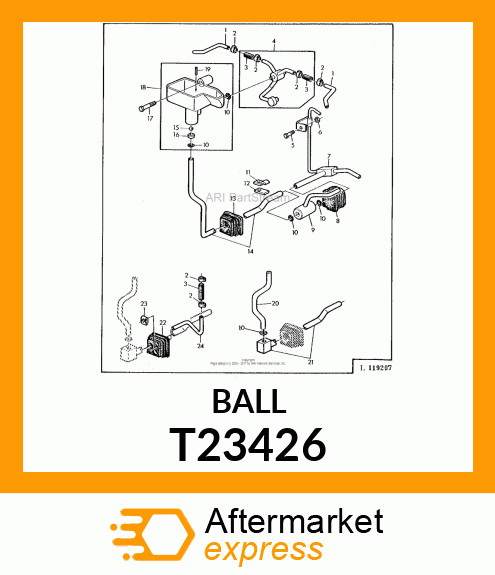 BALL, STEEL T23426
