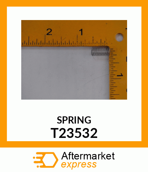 SPRING,FLOAT SUPPORT T23532