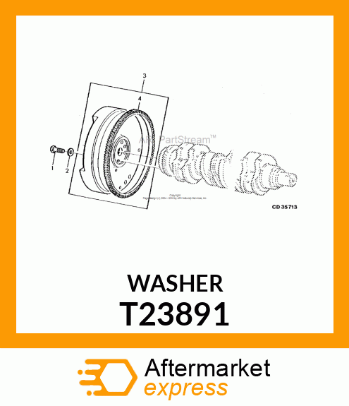 WASHER T23891