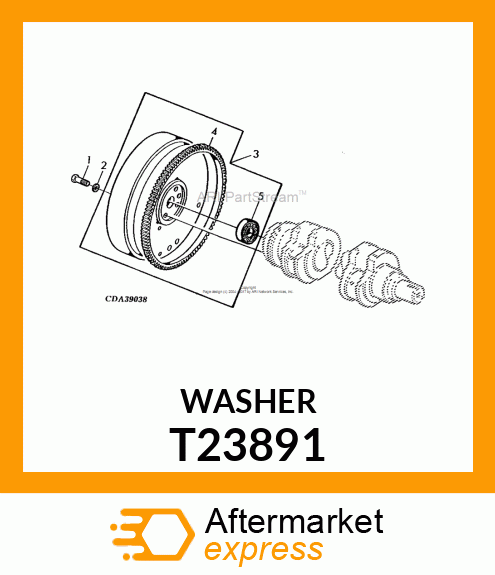 WASHER T23891