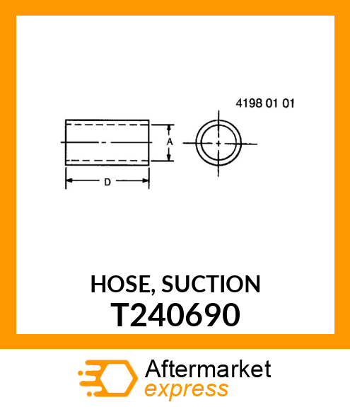 HOSE, SUCTION T240690