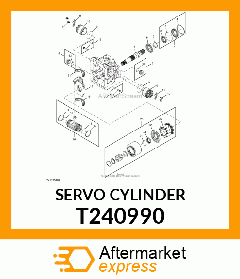 SERVO CYLINDER T240990