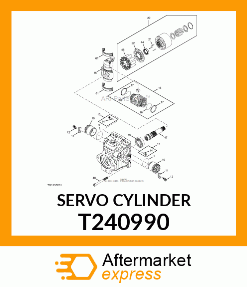 SERVO CYLINDER T240990