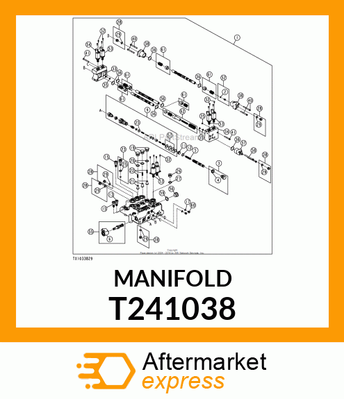 ENDCAP, SPOOL PO AUX ENDCAP T241038