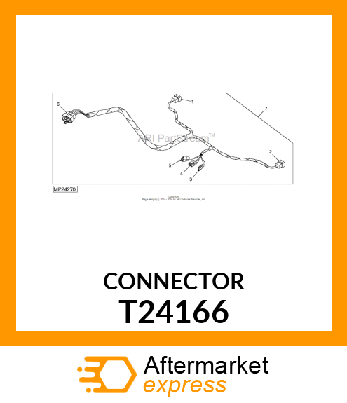 BODY, JUNCTION CONNECTOR T24166