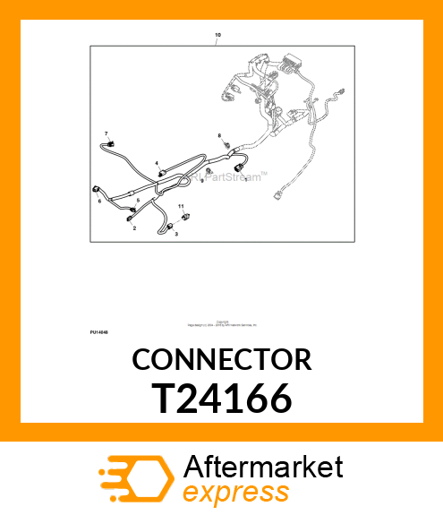 BODY, JUNCTION CONNECTOR T24166