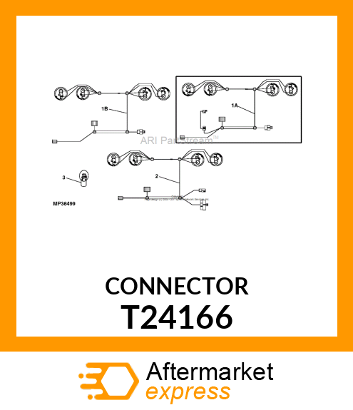 BODY, JUNCTION CONNECTOR T24166