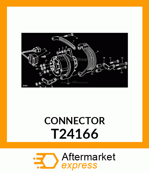 BODY, JUNCTION CONNECTOR T24166