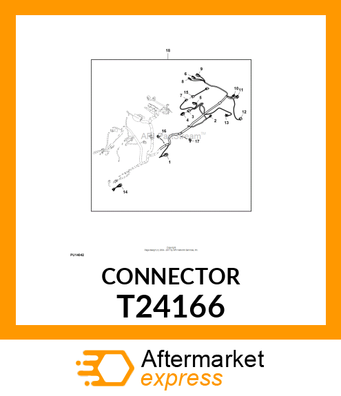 BODY, JUNCTION CONNECTOR T24166