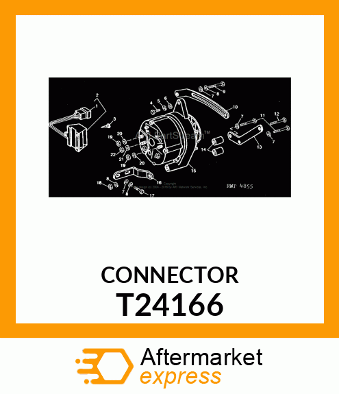 BODY, JUNCTION CONNECTOR T24166