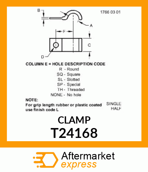 CLAMP T24168