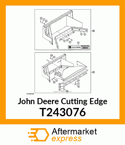 CUTTING EDGE, RUBBER, MS60 MS60 T243076