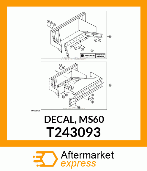 DECAL, MS60 T243093