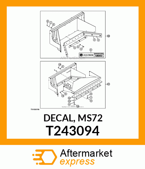 DECAL, MS72 T243094
