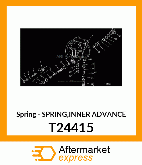 Spring - SPRING,INNER ADVANCE T24415