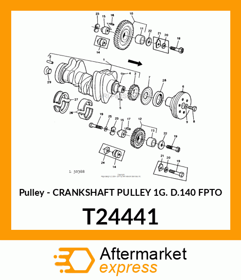 Pulley T24441