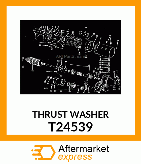 COLLAR,THRUST DRIVE END T24539