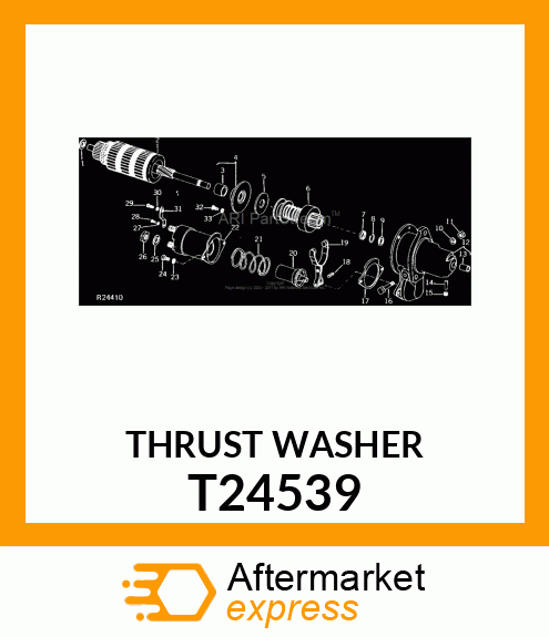 COLLAR,THRUST DRIVE END T24539