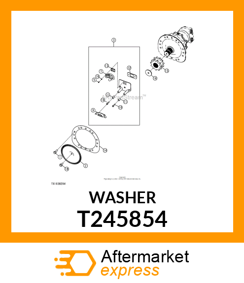 WASHER T245854