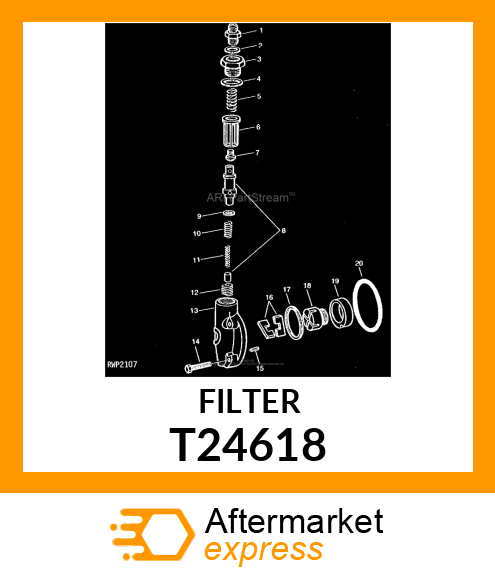 FILTER, FUEL INLET T24618