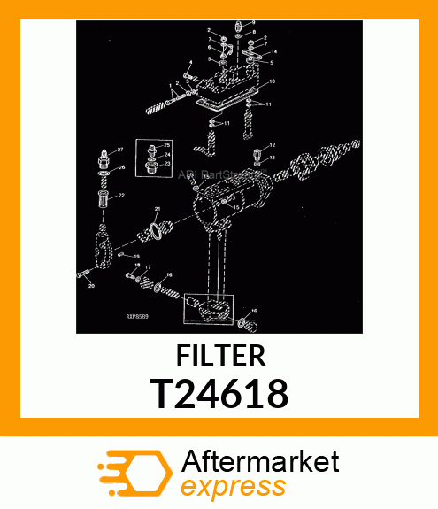 FILTER, FUEL INLET T24618