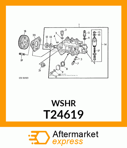 WASHER T24619