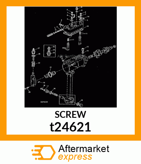 SCREW, MACH HX HD t24621