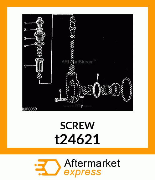 SCREW, MACH HX HD t24621