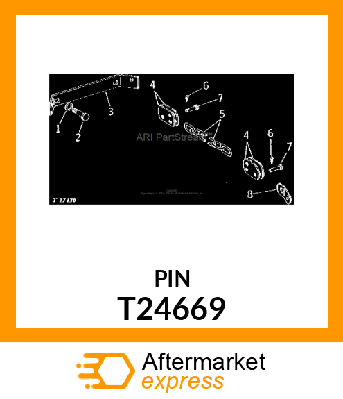 Pin Fastener T24669