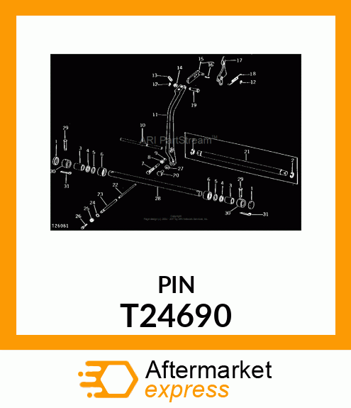 PIN,HEADED T24690