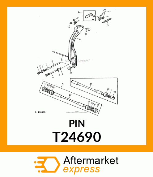 PIN,HEADED T24690