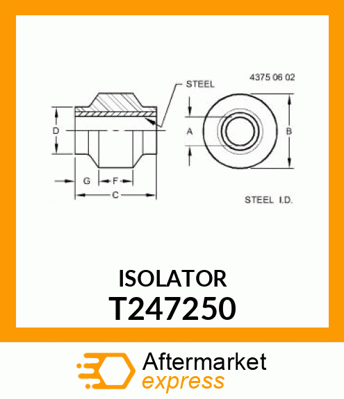 ISOLATOR T247250