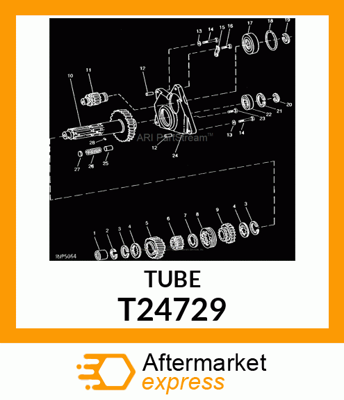 DOWEL, HOLLOW T24729