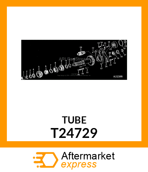 DOWEL, HOLLOW T24729