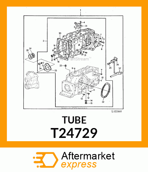 DOWEL, HOLLOW T24729