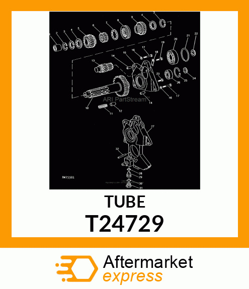 DOWEL, HOLLOW T24729