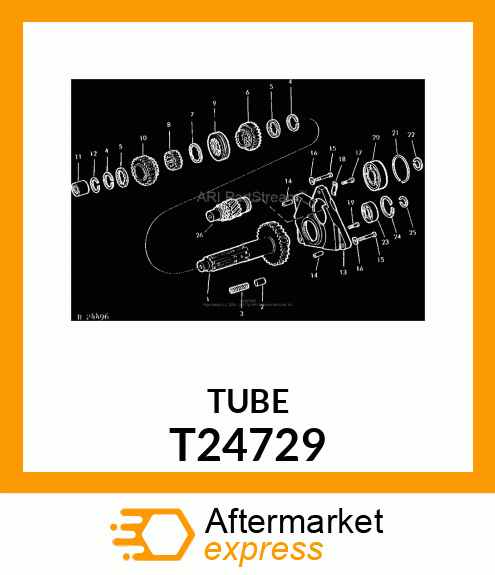 DOWEL, HOLLOW T24729