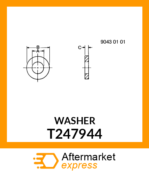 WASHER T247944