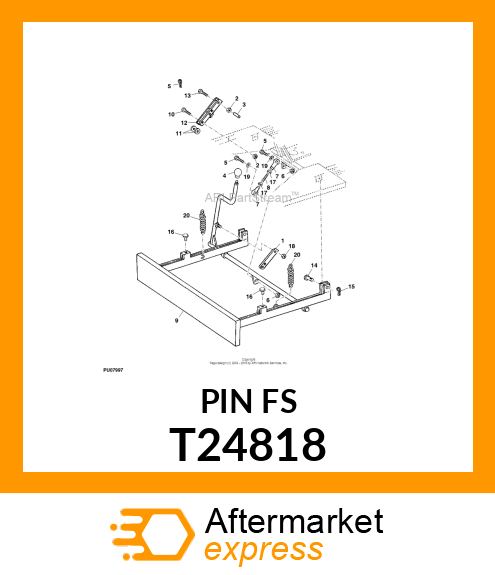 PIN ,YOKE T24818